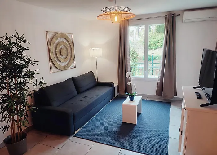 דירה Le Baou Beni - Piscine, Climatisation & Parking