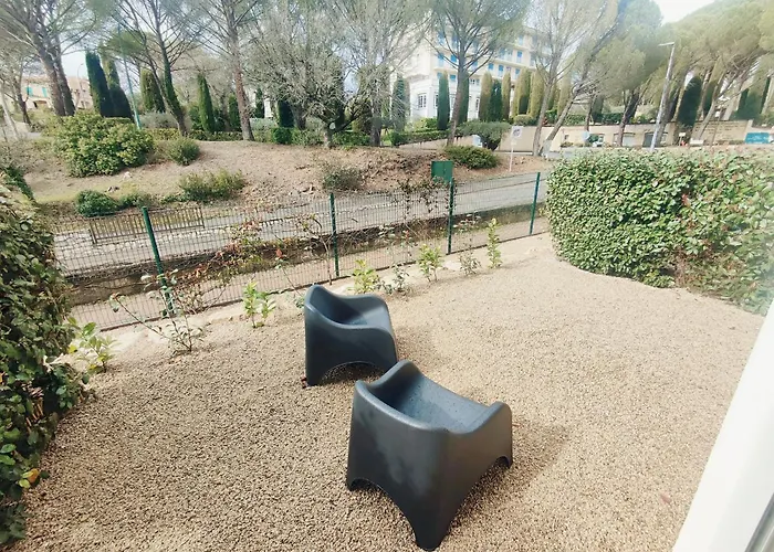 דירה Le Baou Beni - Piscine, Climatisation & Parking Gréoux-les-Bains