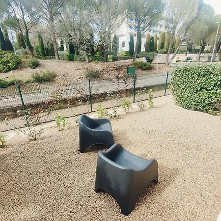 דירה Le Baou Beni - Piscine, Climatisation & Parking Gréoux-les-Bains